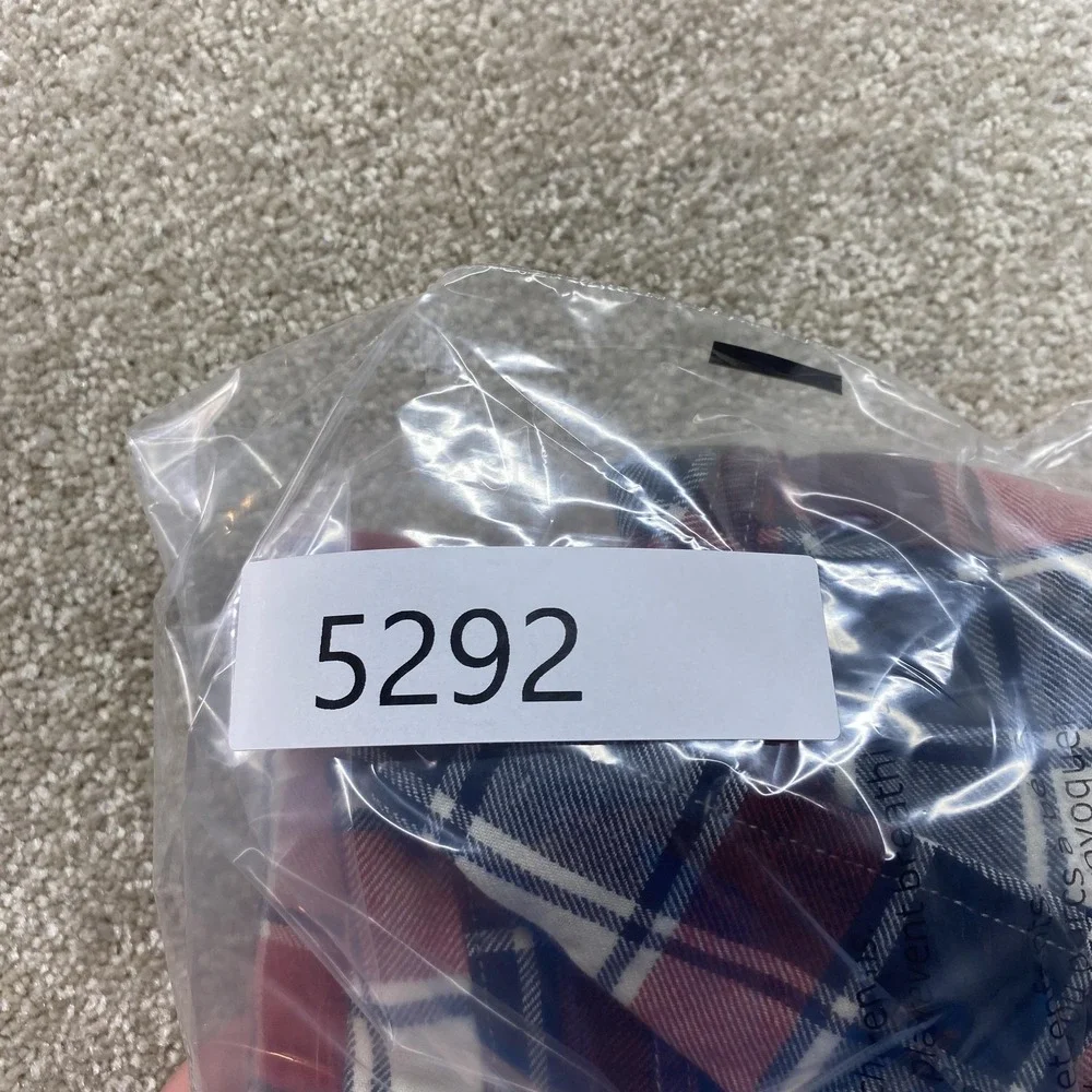 American Eagle Shirt Mens Medium Plaid Button Down Prep Fit‎ Casual Preppy